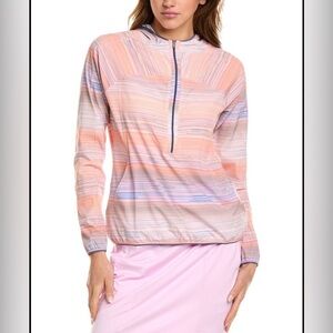 Callaway Golf Striped Quarter-Zip Pullover